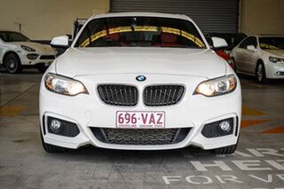 2014 BMW 2 Series F22 220i M Sport White 8 Speed Sports Automatic Coupe