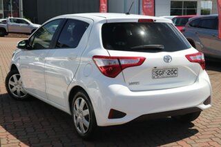 2019 Toyota Yaris NCP131R SX White 4 Speed Automatic Hatchback