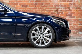2015 Mercedes-Benz C-Class W205 C250 7G-Tronic + Cavansite Blue 7 Speed Sports Automatic Sedan