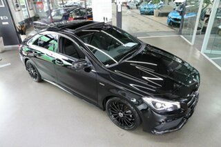 2019 Mercedes-Benz CLA-Class C117 809MY CLA180 DCT Black 7 Speed Sports Automatic Dual Clutch Coupe