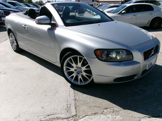 Used Volvo C70 M Series MY09 T5 St James, 2009 Volvo C70 M Series MY09 T5 Silver 5 Speed Sports Automatic Convertible