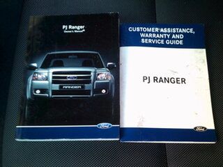 2008 Ford Ranger PJ XL Crew Cab 4x2 Hi-Rider White 5 Speed Manual Utility