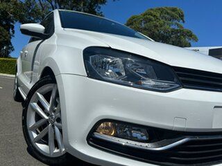 2014 Volkswagen Polo 6R MY15 81TSI DSG Comfortline White 7 Speed Sports Automatic Dual Clutch.