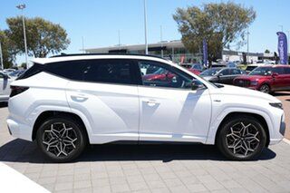 2023 Hyundai Tucson NX4.V2 MY24 Elite AWD N Line White Cream 8 Speed Sports Automatic Wagon