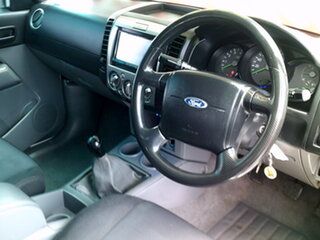 2008 Ford Ranger PJ XL Crew Cab 4x2 Hi-Rider White 5 Speed Manual Utility