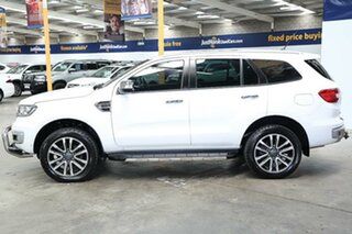 2018 Ford Everest UA II 2019.00MY Titanium White 10 Speed Sports Automatic SUV
