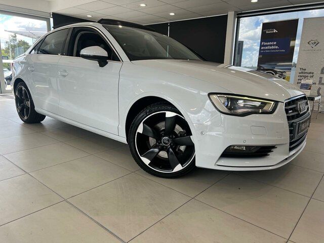 Used Audi A3 8V MY14 Ambition S Tronic Quattro Belconnen, 2014 Audi A3 8V MY14 Ambition S Tronic Quattro White 6 Speed Sports Automatic Dual Clutch Sedan