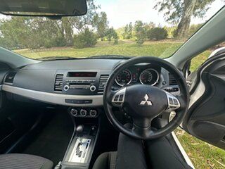 2011 Mitsubishi Lancer CJ MY11 VR White 6 Speed Constant Variable Sedan