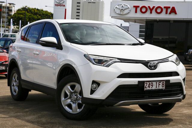 Pre-Owned Toyota RAV4 ZSA42R GX 2WD Woolloongabba, 2018 Toyota RAV4 ZSA42R GX 2WD Glacier White 7 Speed Constant Variable Wagon