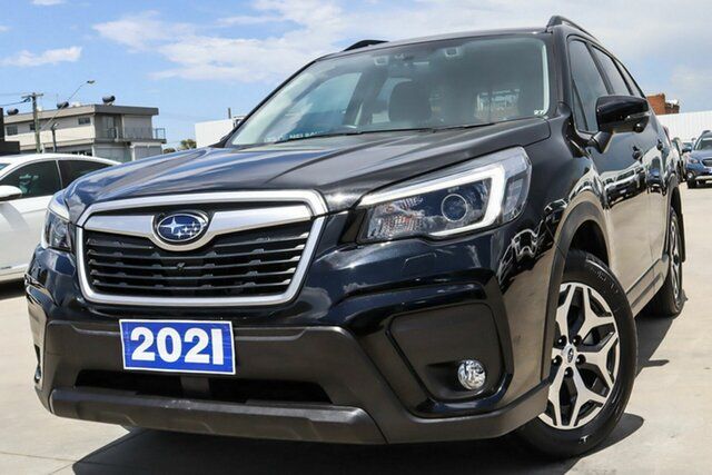 Used Subaru Forester S5 MY21 2.5i-L CVT AWD Coburg North, 2021 Subaru Forester S5 MY21 2.5i-L CVT AWD Black 7 Speed Constant Variable Wagon