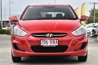 2017 Hyundai Accent RB4 MY17 Active Red 6 Speed Constant Variable Hatchback