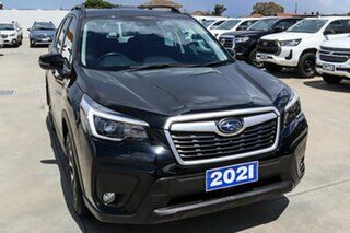 2021 Subaru Forester S5 MY21 2.5i-L CVT AWD Black 7 Speed Constant Variable Wagon