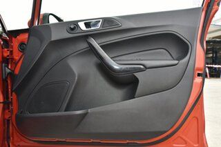 2013 Ford Fiesta WZ Sport Orange 5 Speed Manual Hatchback