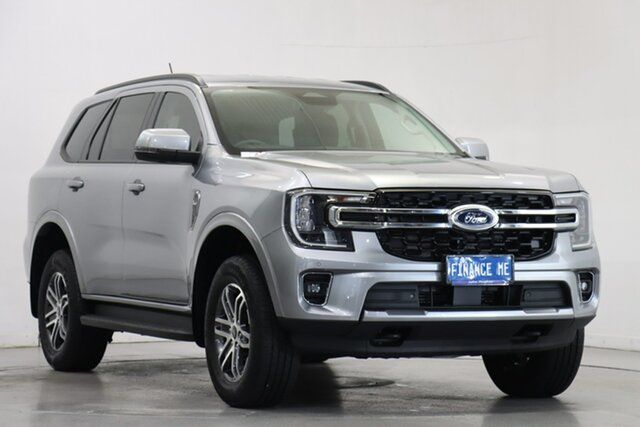 Used Ford Everest UB 2022.00MY Trend Victoria Park, 2023 Ford Everest UB 2022.00MY Trend Silver 10 Speed Sports Automatic SUV