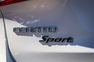 2018 Kia Cerato YD MY18 Sport Glacier White 6 Speed Auto Seq Sportshift Hatchback