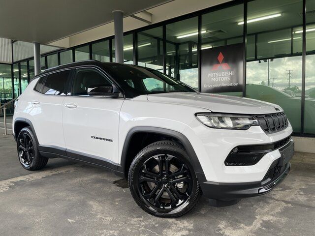 Used Jeep Compass M6 MY23 Night Eagle FWD Cairns, 2022 Jeep Compass M6 MY23 Night Eagle FWD White 6 Speed Automatic Wagon