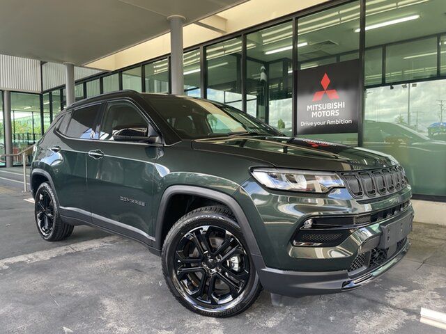 Used Jeep Compass M6 MY22 Night Eagle FWD Cairns, 2022 Jeep Compass M6 MY22 Night Eagle FWD Green 6 Speed Automatic Wagon