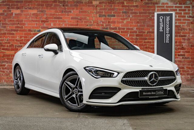 Certified Pre-Owned Mercedes-Benz CLA-Class C118 803+053MY CLA200 DCT Mulgrave, 2023 Mercedes-Benz CLA-Class C118 803+053MY CLA200 DCT Polar White 7 Speed
