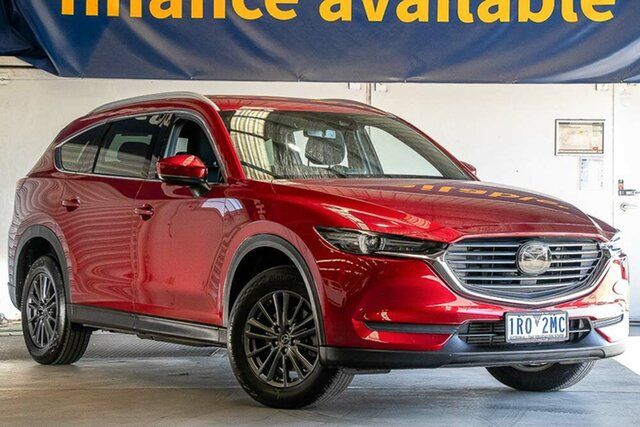 Used Mazda CX-8 KG2W2A Sport SKYACTIV-Drive FWD Laverton North, 2019 Mazda CX-8 KG2W2A Sport SKYACTIV-Drive FWD Red 6 Speed Sports Automatic Wagon