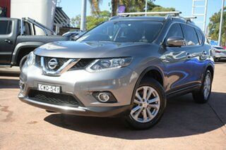2014 Nissan X-Trail T32 ST-L 7 Seat (FWD) Grey Continuous Variable Wagon.