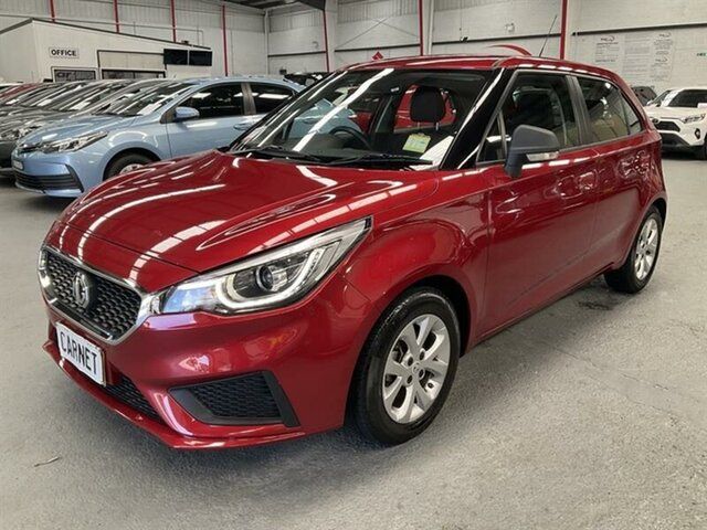 Used MG MG3 Auto SZP1 MY21 Core (with Navigation) Smithfield, 2021 MG MG3 Auto SZP1 MY21 Core (with Navigation) Burgundy 4 Speed Automatic Hatchback