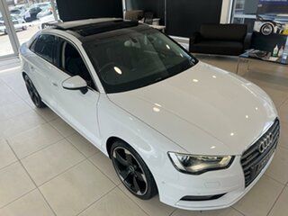 2014 Audi A3 8V MY14 Ambition S Tronic Quattro White 6 Speed Sports Automatic Dual Clutch Sedan
