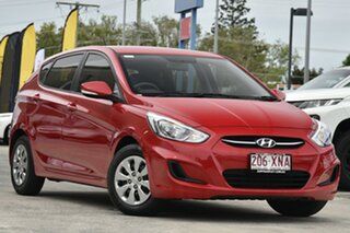 2017 Hyundai Accent RB4 MY17 Active Red 6 Speed Constant Variable Hatchback.