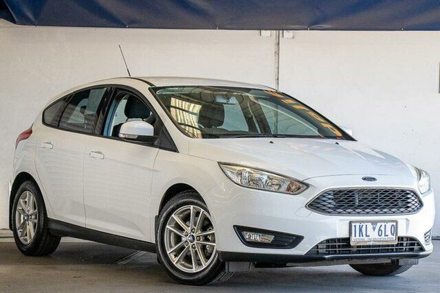 Used Ford Focus LZ Trend Laverton North, 2017 Ford Focus LZ Trend White 6 Speed Automatic Hatchback