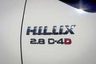 2020 Toyota Hilux GUN126R SR Double Cab Glacier White 6 Speed Sports Automatic Utility