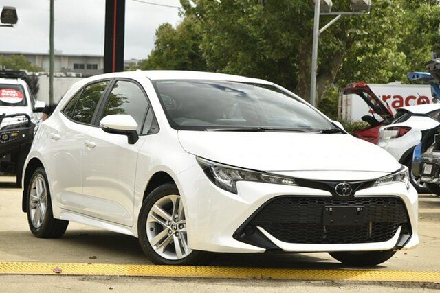 Used Toyota Corolla Mzea12R Ascent Sport Toowoomba, 2022 Toyota Corolla Mzea12R Ascent Sport White 10 Speed Constant Variable Hatchback
