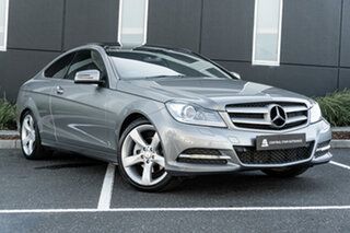 2013 Mercedes-Benz C-Class C204 MY13 C250 7G-Tronic + Palladium Silver 7 Speed Sports Automatic.