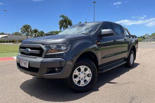 2016 Ford Ranger PX MkII XLS Double Cab Meteor Grey 6 Speed Sports Automatic Utility