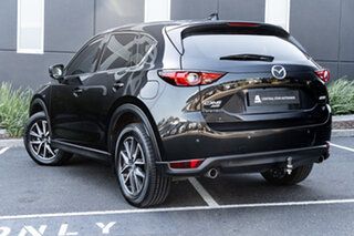 2017 Mazda CX-5 KF4WLA Akera SKYACTIV-Drive i-ACTIV AWD Jet Black 6 Speed Sports Automatic Wagon.