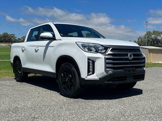2023 Ssangyong Musso Q250 MY23 Ultimate Luxury Crew Cab White 6 Speed Sports Automatic Utility