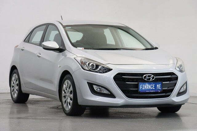 Used Hyundai i30 GD4 Series II MY17 Active Victoria Park, 2016 Hyundai i30 GD4 Series II MY17 Active Silver 6 Speed Sports Automatic Hatchback