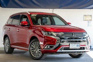 2020 Mitsubishi Outlander ZL MY21 PHEV AWD Exceed Red 1 Speed Automatic Wagon Hybrid.