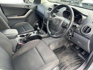 2016 Mazda BT-50 UR0YG1 XT Silver 6 Speed Manual Cab Chassis