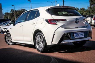 2020 Toyota Corolla ZWE211R Ascent Sport Hybrid Glacier White Continuous Variable Hatchback.