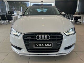 2014 Audi A3 8V MY14 Ambition S Tronic Quattro White 6 Speed Sports Automatic Dual Clutch Sedan