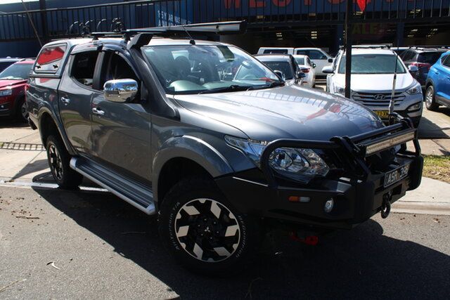 Used Mitsubishi Triton MQ MY18 Exceed Double Cab West Footscray, 2018 Mitsubishi Triton MQ MY18 Exceed Double Cab Grey 5 Speed Sports Automatic Utility