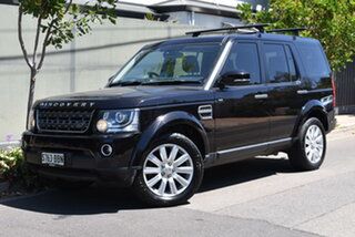 2014 Land Rover Discovery Series 4 L319 MY14 TDV6 Black 8 Speed Sports Automatic Wagon.