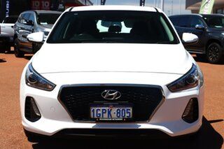 2018 Hyundai i30 PD MY18 Active D-CT White 7 Speed Sports Automatic Dual Clutch Hatchback