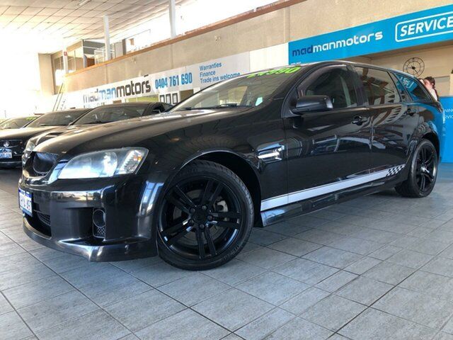 Used Holden Commodore VE MY09.5 SS Sportwagon Wangara, 2009 Holden Commodore VE MY09.5 SS Sportwagon Black 6 Speed Sports Automatic Wagon