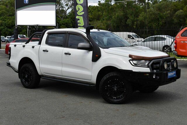 Used Ford Ranger PX MkII XLS 3.2 (4x4) Underwood, 2016 Ford Ranger PX MkII XLS 3.2 (4x4) White 6 Speed Manual Double Cab Pick Up