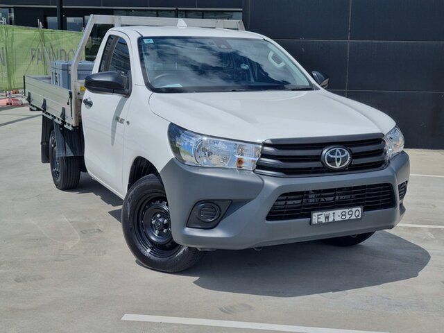 Used Toyota Hilux TGN121R Workmate Double Cab 4x2 Liverpool, 2022 Toyota Hilux TGN121R Workmate Double Cab 4x2 White 5 Speed Manual Utility