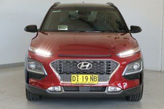 2019 Hyundai Kona OS.3 MY20 Highlander D-CT AWD Red 7 Speed Sports Automatic Dual Clutch Wagon
