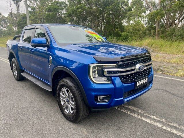 Used Ford Ranger PY 2022MY XLT Yallah, 2022 Ford Ranger PY 2022MY XLT Blue 10 Speed Sports Automatic Double Cab Pick Up