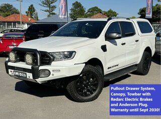 2020 Ford Ranger PX MkIII 2020.75MY Wildtrak White 10 Speed Sports Automatic Double Cab Pick Up.