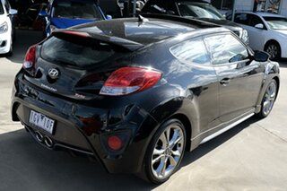 2015 Hyundai Veloster FS4 Series II SR Coupe D-CT Turbo Black 7 Speed Sports Automatic Dual Clutch