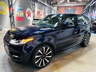 2014 Land Rover Range Rover Sport L494 MY15 HSE Blue 8 Speed Sports Automatic Wagon